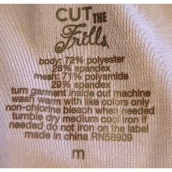 Cut the Frills Women's Size M Pull-On Leggings Light Purple - Picture 2 of 8